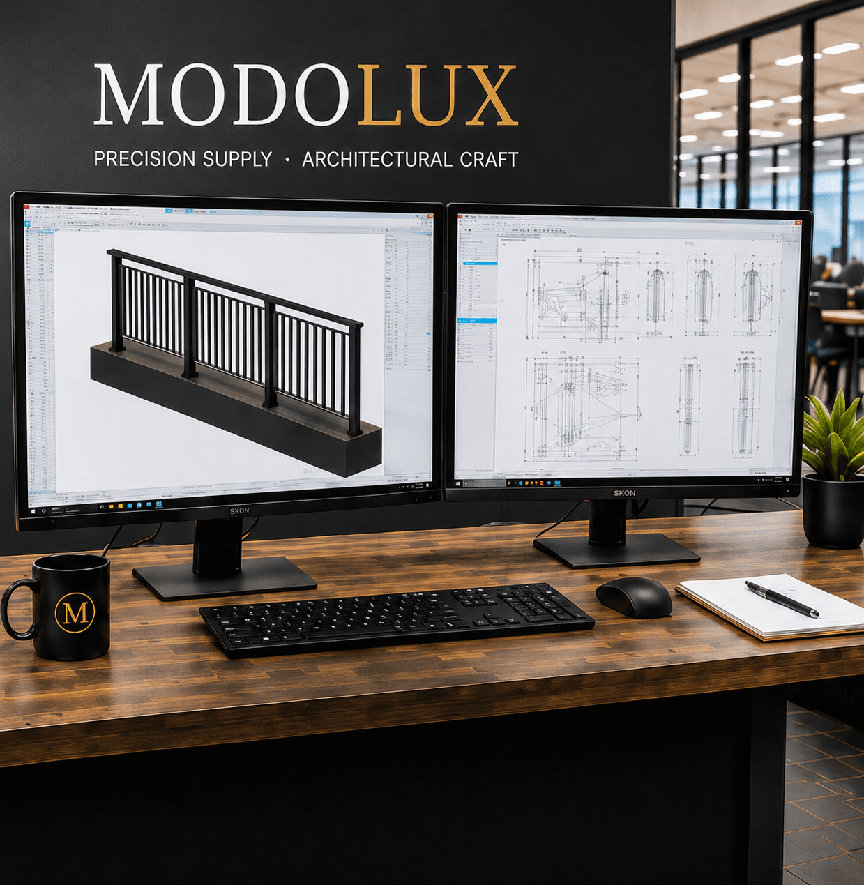 Modolux design and engineering workstation